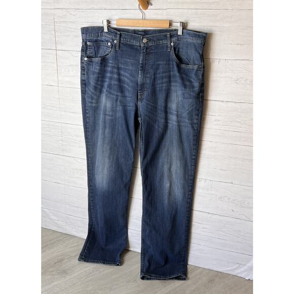 Levis Jeans Mens Size 44 X 36 Medium Wash 559 Relaxed Straight Leg Cotton Blend - Picture 4 of 16